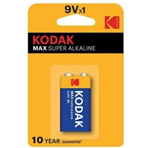 KODAK - MAX PILA ALCALINA 9V LR61 BLISTER - ARTÍCULOS VARIOS - El Arte del Placer