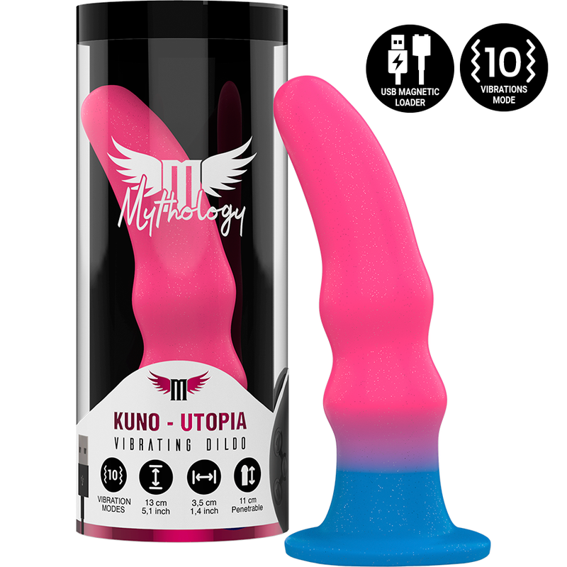 MYTHOLOGY – KUNO UTOPIA DILDO – VIBRADOR COMPATIBLE CON WATCHME WIRELESS TECHNOLOGY - JUGUETES BIENESTAR - …