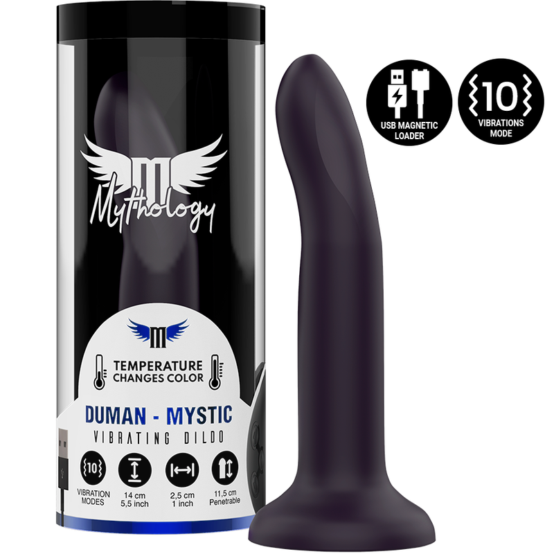 MYTHOLOGY DUMAN MYSTIC DILDO – VIBRADOR COMPATIBLE CON WATCHME WIRELESS TECHNOLOGY - JUGUETES BIENESTAR - El Arte…