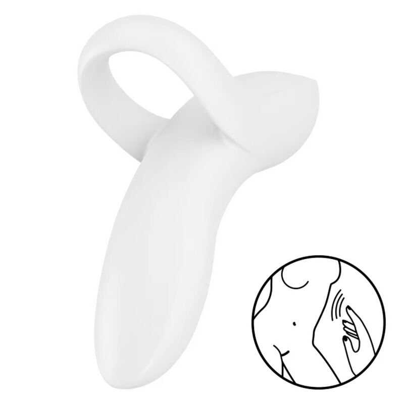 SATISFYER – BOLD LOVER DEDAL VIBRADOR - JUGUETES BIENESTAR - El Arte del Placer