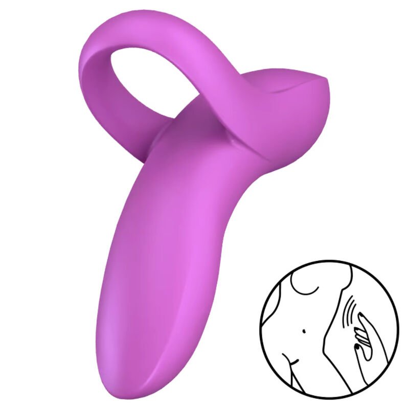 SATISFYER – BOLD LOVER DEDAL VIBRADOR - JUGUETES BIENESTAR - El Arte del Placer