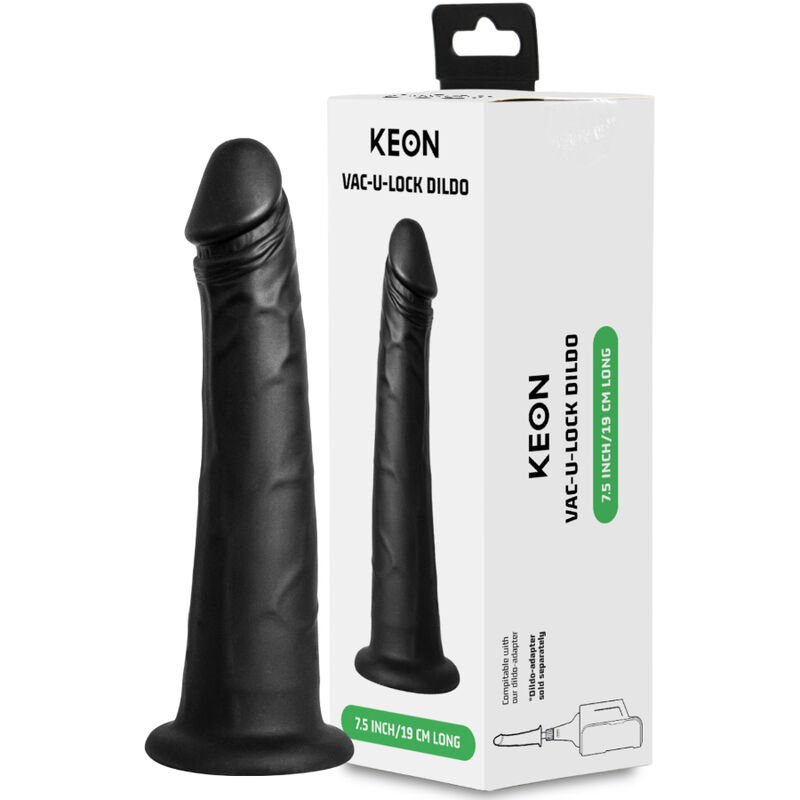 KIIROO - KEON VACUUM LOCK DILDO DILDO ADAPTABLE - JUGUETES BIENESTAR - El Arte del Placer