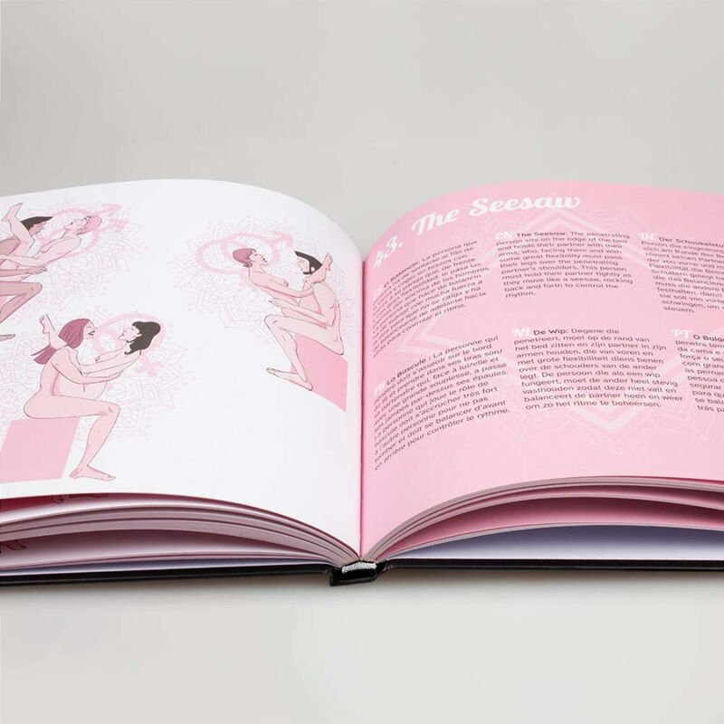 SECRETPLAY - KAMASUTRA LIBRO DE POSTURAS SEXUALES (ES/EN/DE/FR/NL/PT) - ARTÍCULOS VARIOS - El Arte del Placer