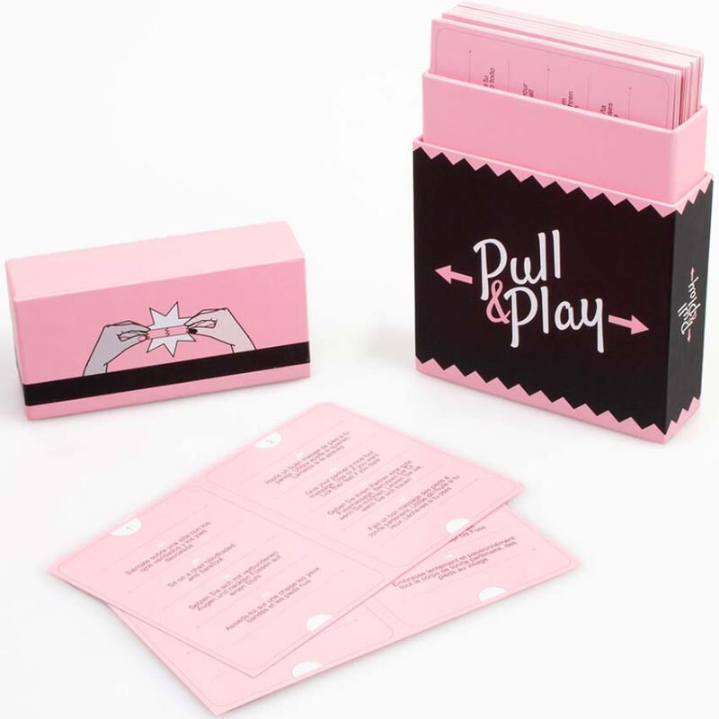 SECRETPLAY - PULL & PLAY JUEGO DE CARTAS (ES/EN/DE/FR/NL/PT/IT) - JUEGOS - El Arte del Placer