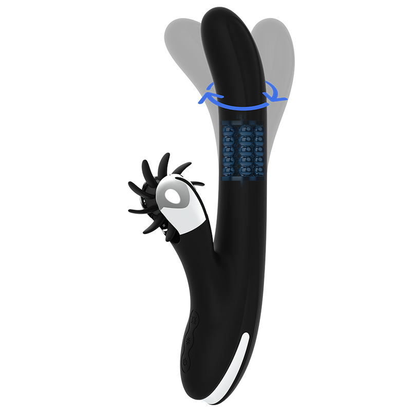 BLACK&SILVER - BUNNY STORM ROTATION VIBE - JUGUETES BIENESTAR - El Arte del Placer