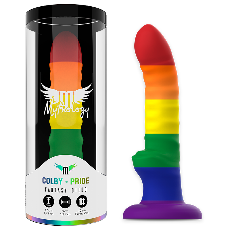 MYTHOLOGY - HER COLBY PRIDE DILDO - JUGUETES BIENESTAR - El Arte del Placer