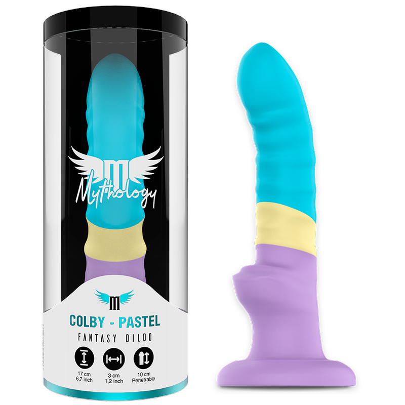 MYTHOLOGY - COLBY PASTEL DILDO - JUGUETES BIENESTAR - El Arte del Placer