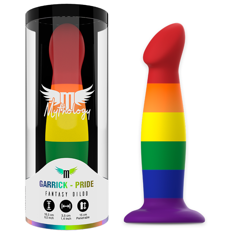 MYTHOLOGY - HER GARRICK PRIDE DILDO - JUGUETES BIENESTAR - El Arte del Placer