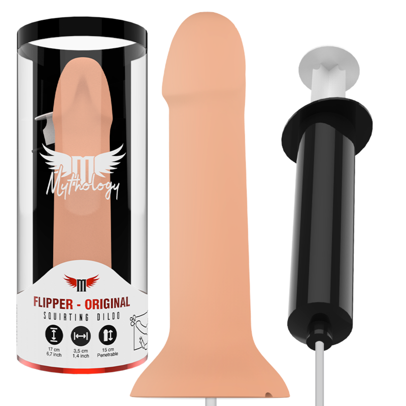 MYTHOLOGY - FLIPPER ORIGINAL DILDO EYACULADOR - JUGUETES BIENESTAR - El Arte del Placer