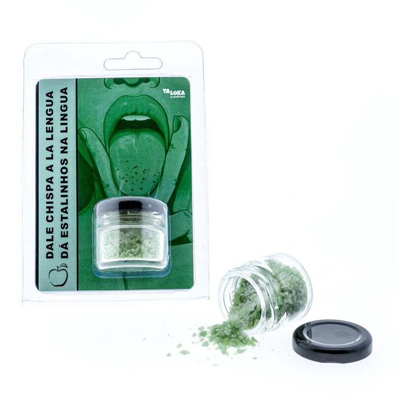 TALOKA - DALE CHISPA A LA LENGUA! BESOS MGICOS MANZANA VERDE - ARTÍCULOS VARIOS - El Arte del Placer