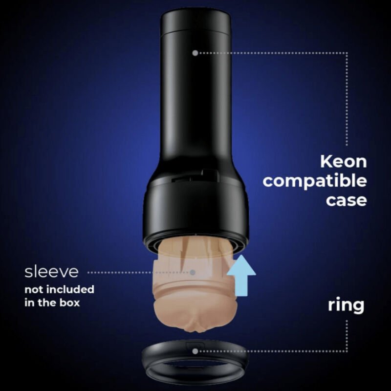 KIIROO - KEON FUNDA COMPATIBLE CON MASTURBADOR - JUGUETES BIENESTAR - El Arte del Placer