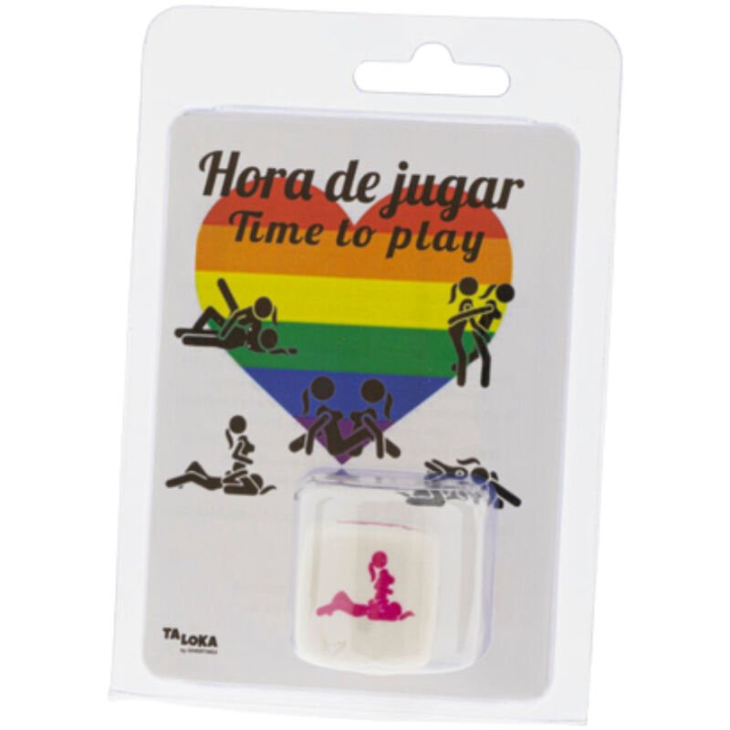 DIABLO PICANTE - DADO KAMASUTRA DE POSTURAS PARA CHICAS LGBT - Juego de Dados - El Arte del Placer