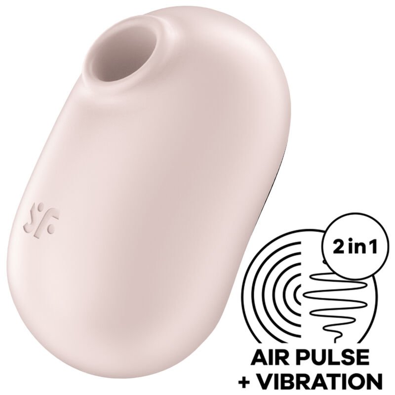 SATISFYER – PRO TO GO 2 ESTIMULADOR Y VIBRADOR DOBLE - Estimuladores - El Arte del Placer
