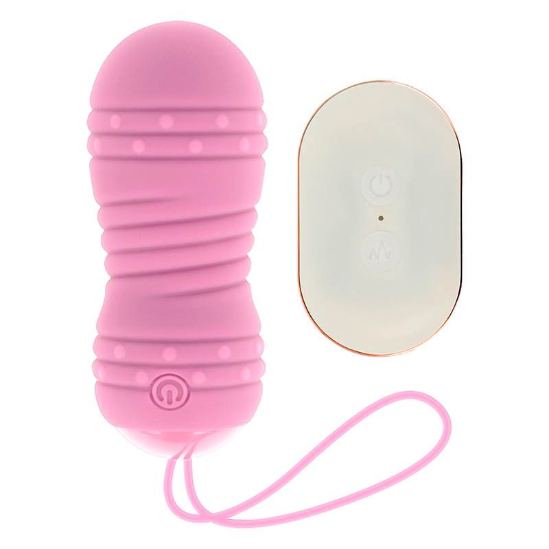 OHMAMA - HUEVO CONTROL REMOTO 7 MODOS ROTACION ROSA - JUGUETES BIENESTAR - El Arte del Placer