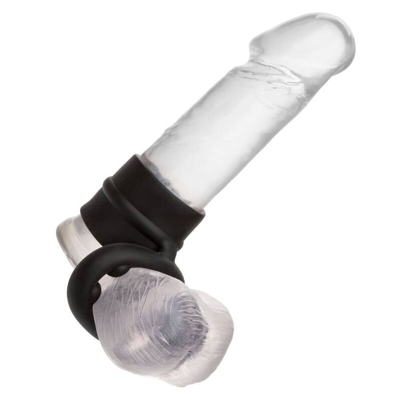 CALEXOTICS - ALPHA DUAL MAGNUM RING NEGRO - Accesorios para el pene - El Arte del Placer