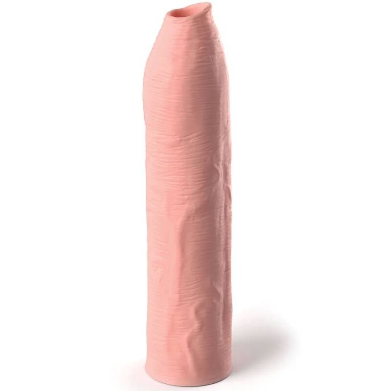 FANTASY X- TENSIONS - PIPEDREAMS EXTENSIÓN SLEEVE UNCUT 17,78 CM SKIN - Accesorios para el pene - El Arte del Placer