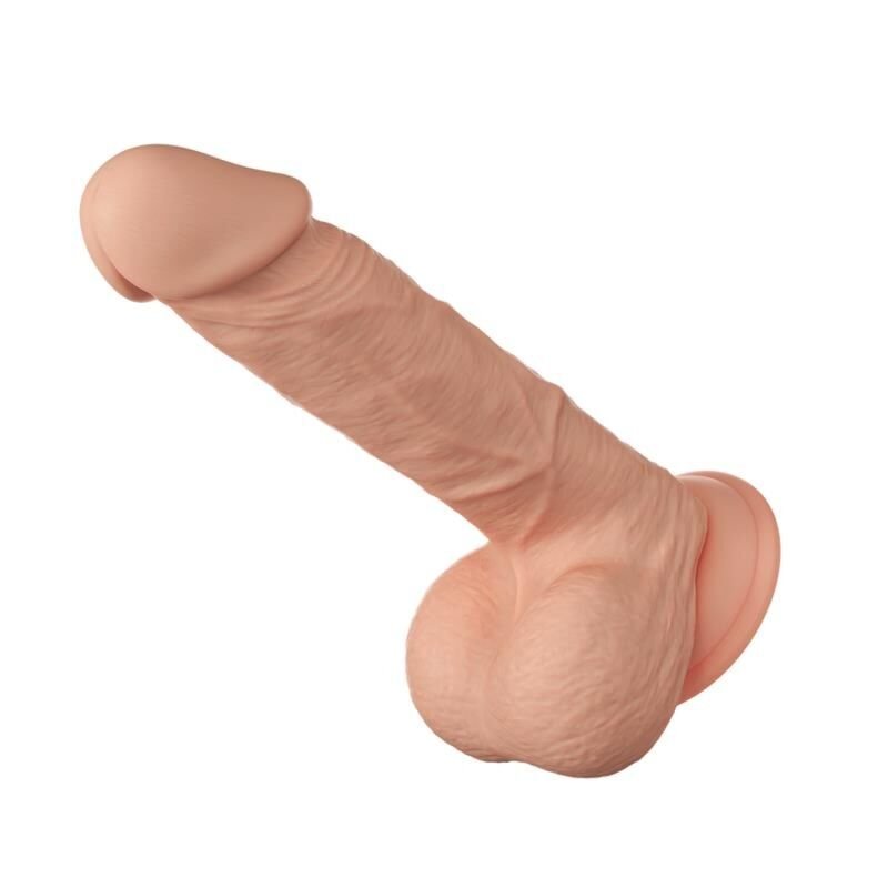 BAILE - BEAUTIFUL ENCOUNTER BAHAMUT DILDO REALÍSTICO FLEXIBLE 21.8 CM NATURAL - Dildos sin Vibración - El Arte del Plac…