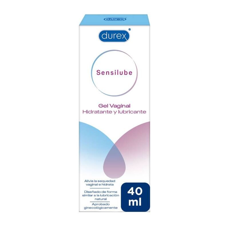DUREX - SENSILUBE GEL HIDRATANTE Y LUBRICANTE 40 ML - Base Agua - El Arte del Placer