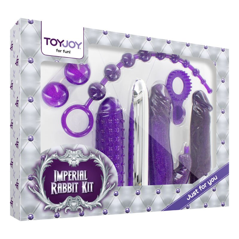 TOYJOY - IMPERIAL RABBIT KIT MORADO - JUGUETES BIENESTAR - El Arte del Placer