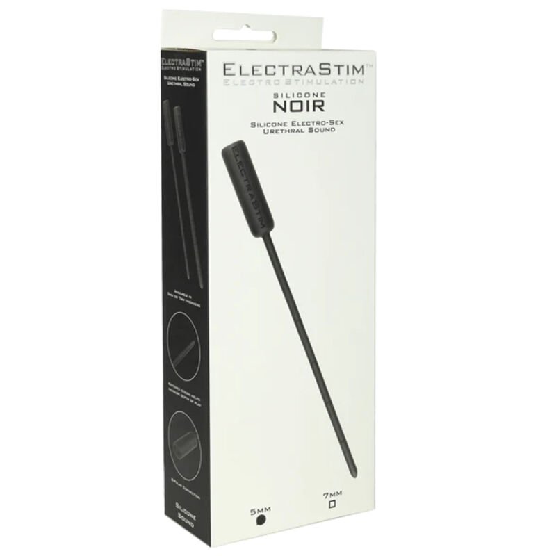ELECTRASTIM - ELECTRO DILATADOR URETRALES DE SILICONA FLEXIBLE 5 MM - Electro estimulación - El Arte del Placer