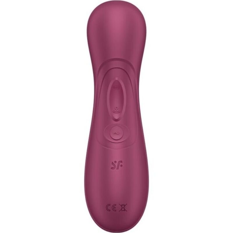 SATISFYER - PRO 2 GENERACIÓN 3 LIQUID AIR TECHNOLOGY GRANATE - Estimuladores - El Arte del Placer
