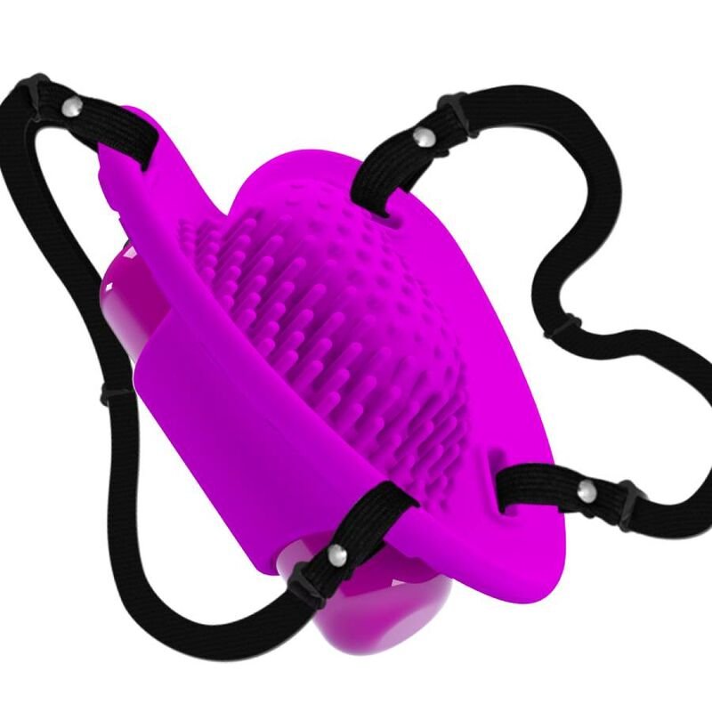 PRETTY LOVE - MASAJEADOR DE CLÍTORIS HEARTBEAT 10 MODOS DE VIBRACIÓN MORADO - Estimuladores - El Arte del Placer