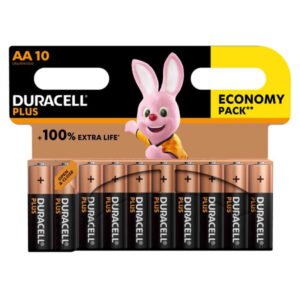 DURACELL - PLUS POWER 100 PILA ALCALINA AA LR6 BLISTER*10 - ARTÍCULOS VARIOS - El Arte del Placer