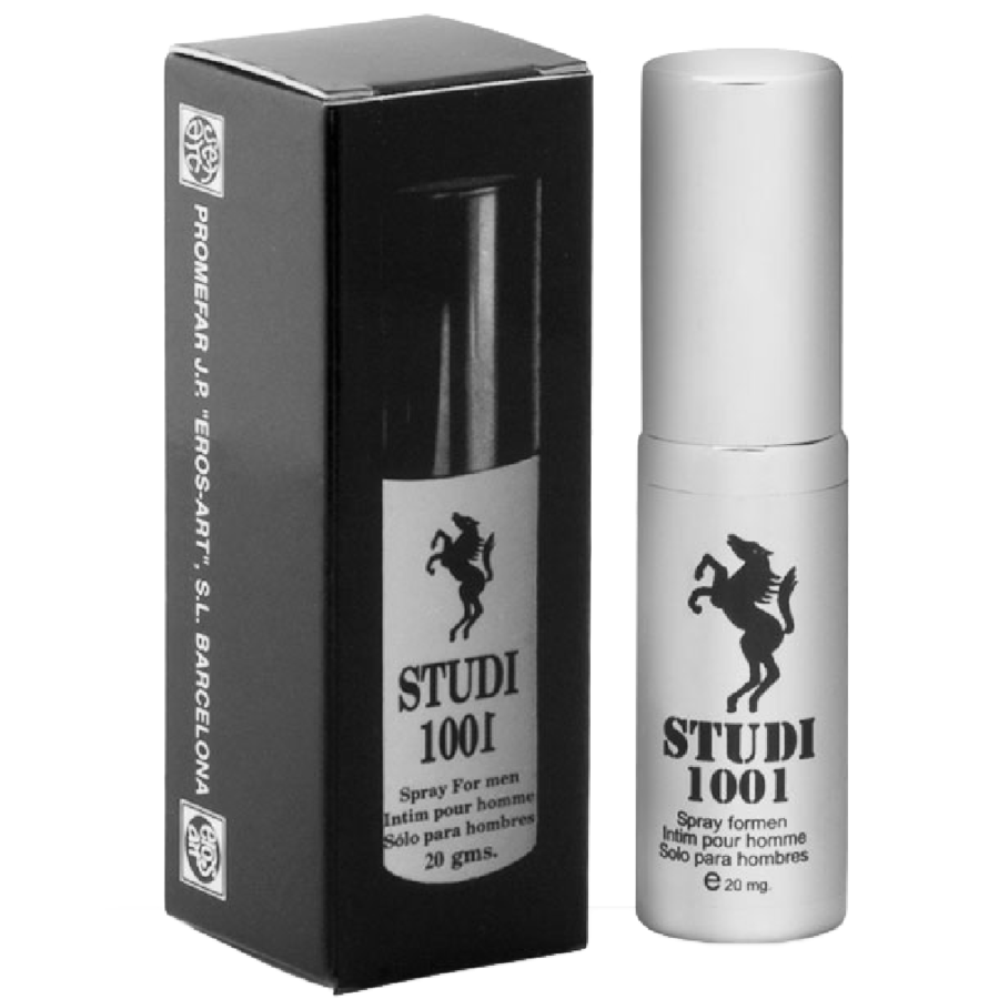 EROS-ART - SPRAY RETARDANTE STUDI 1001 20 ML - DROGUERÍA - El Arte del Placer