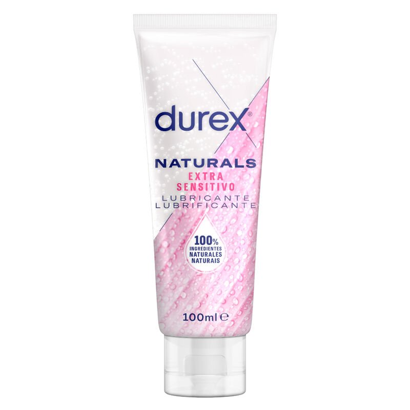 DUREX - NATURALS LUBRICANTE EXTRA SENSITIVO 100 ML - Base Agua - El Arte del Placer