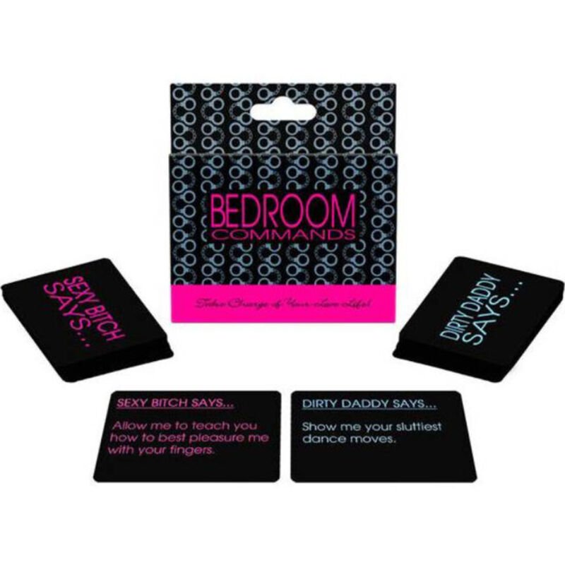 KHEPER GAMES - BEDROOM COMMANDS CARD GAME /EN - JUEGOS - El Arte del Placer
