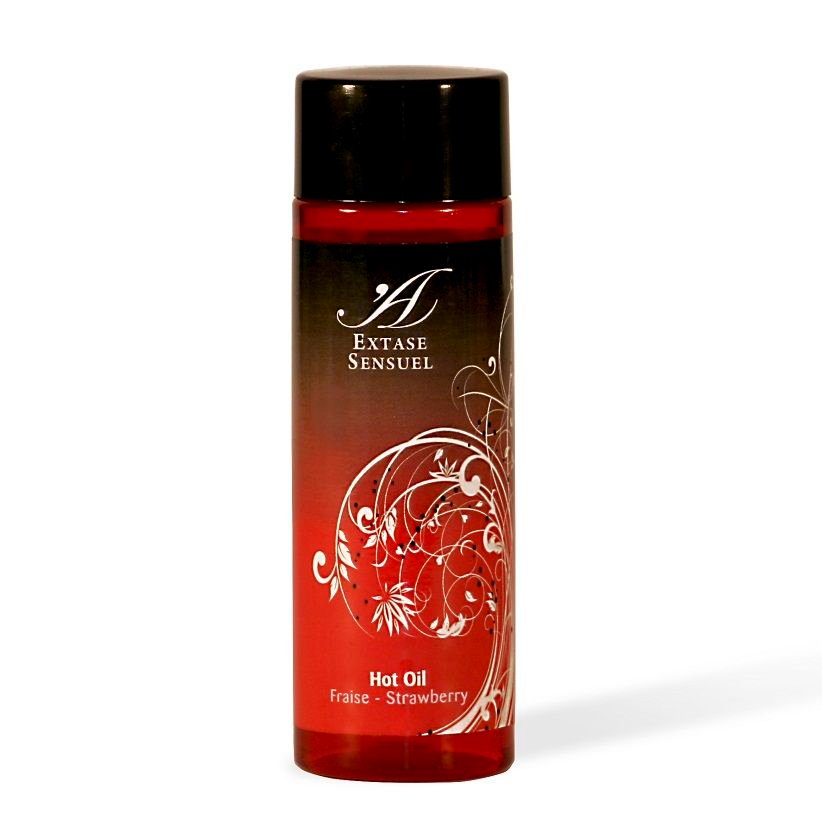 EXTASE SENSUAL - ACEITE ESTIMULANTE CALOR FRESA 100 ML - Con efecto calor - El Arte del Placer