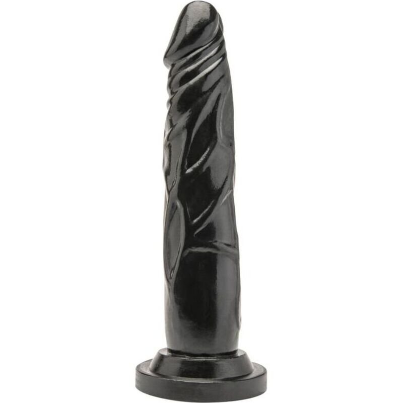 GET REAL - DONG 18 CM NEGRO - Dildos sin Vibración - El Arte del Placer
