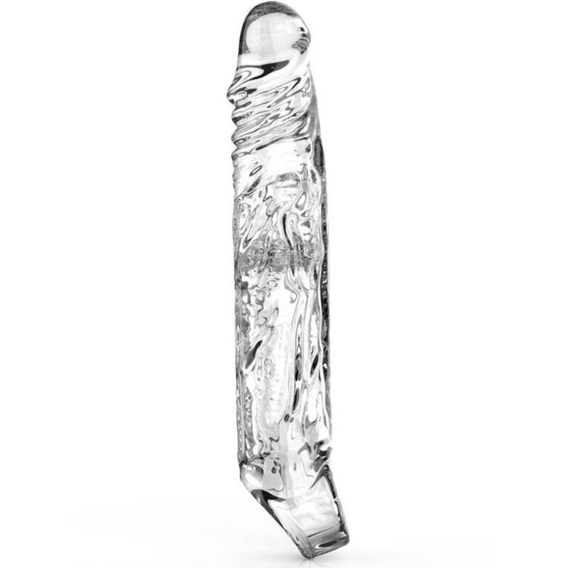 GET REAL - EXTENSIÓN EXTRALARGO 22,5 CM TRANSPARENTE - Accesorios para el pene - El Arte del Placer