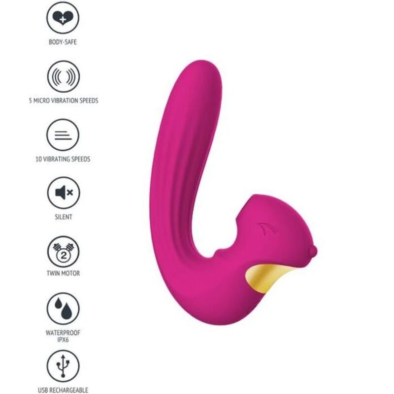 XOCOON - CELESTIAL LOVE VIBE ESTIMULADOR FUCSIA - Estimuladores - El Arte del Placer