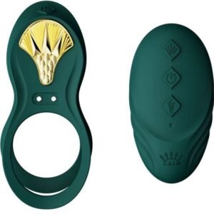 Zalo - Bayek Anillo Vibrador Control Remoto Parejas Verde