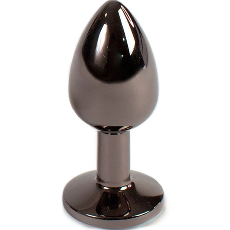 SECRETPLAY - GUNMETAL BUTT PLUG TALLA S 7 CM - Anal - El Arte del Placer
