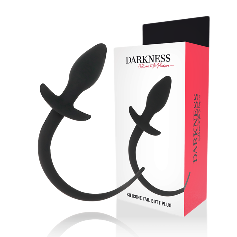 DARKNESS - PLUG ANAL 28 CM SILICONA NEGRO - Anal - El Arte del Placer