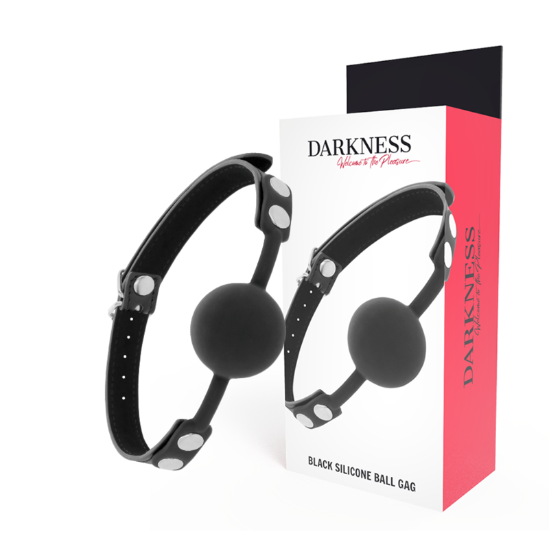 DARKNESS – MORDAZA SILICONA - BDSM & BONDAGE - El Arte del Placer
