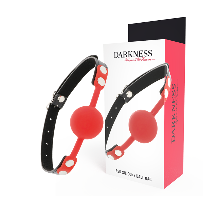 DARKNESS – MORDAZA SILICONA - BDSM & BONDAGE - El Arte del Placer