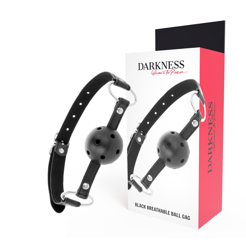 DARKNESS – MORDAZA TRANSPIRABLE - BDSM & BONDAGE - El Arte del Placer