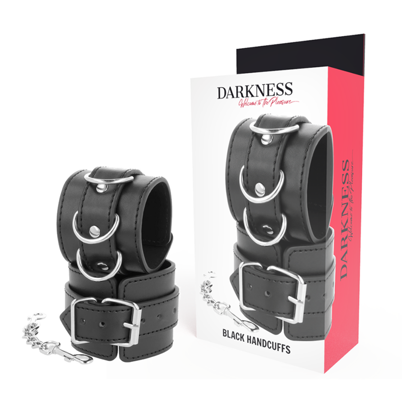 DARKNESS - ESPOSAS MANOS NEGRO - BDSM & BONDAGE - El Arte del Placer