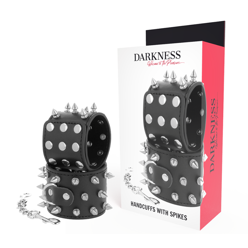 DARKNESS - SKULLS AND BONES ESPOSAS CON PINCHOS NEGRO - BDSM & BONDAGE - El Arte del Placer