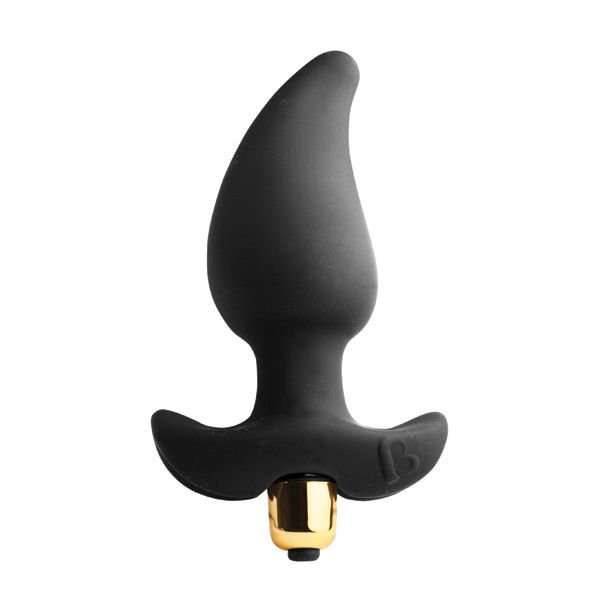 ROCKS-OFF - BUTT QUIVER ESTIMULADOR DEL PUNTO P 7 VELOCIDADES NEGRO - Anal - El Arte del Placer