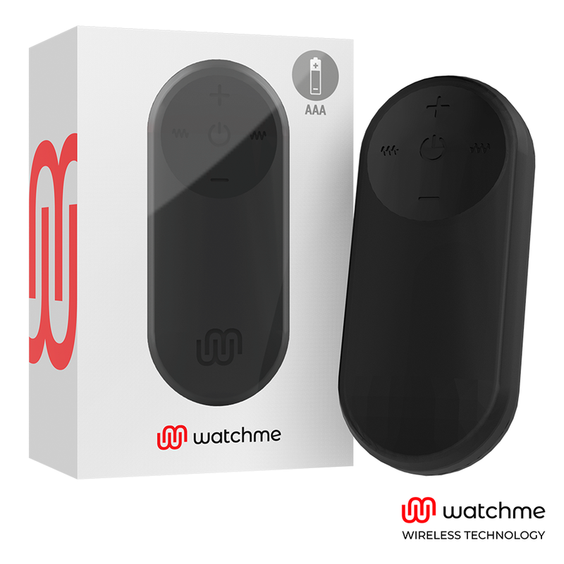 WATCHME - MANDO UNIVERSAL CONTROL REMOTO NEGRO - JUGUETES BIENESTAR - El Arte del Placer