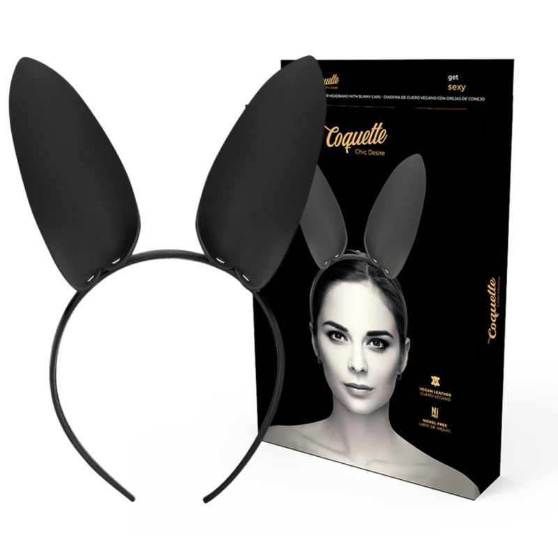 COQUETTE CHIC DESIRE - DIADEMA CON OREJAS DE CONEJO - Accesorios - El Arte del Placer