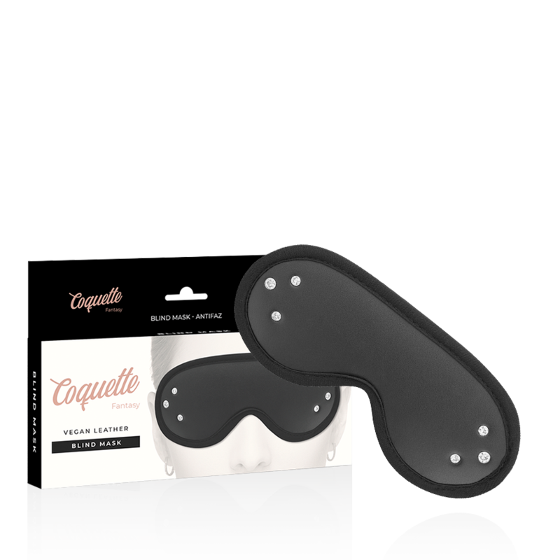 COQUETTE CHIC DESIRE - FANTASY ANTIFAZ CUERO VEGANO CON FORRO DE NEOPRENO - Antifaces - El Arte del Placer