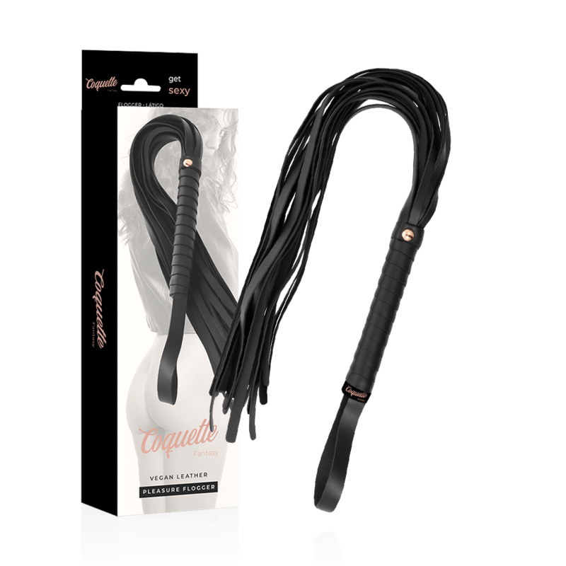 COQUETTE CHIC DESIRE - FANTASY LÁTIGO CUERO VEGANO - Artículos BDSM - El Arte del Placer