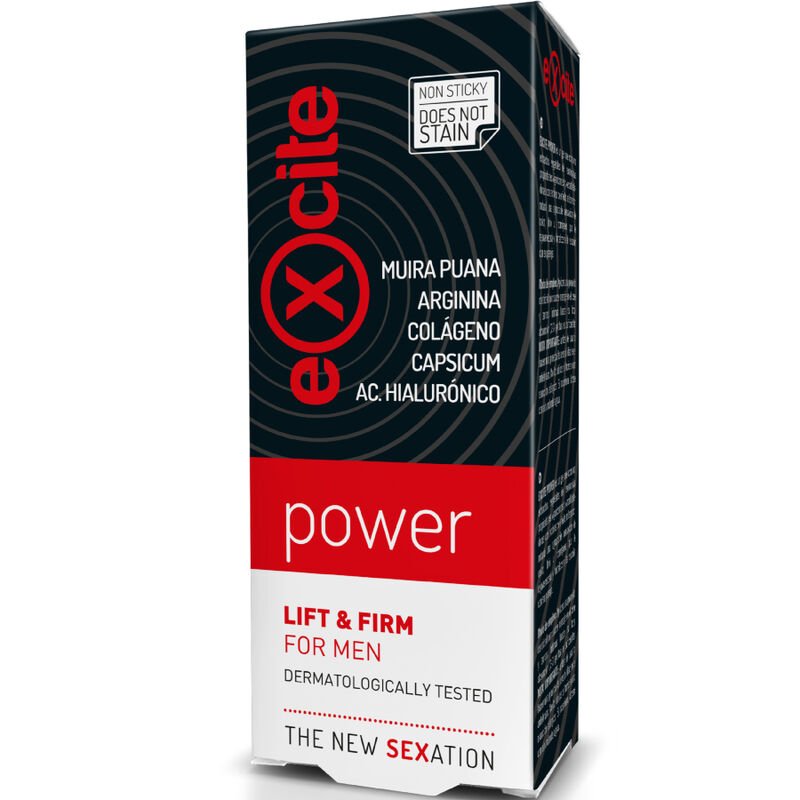 EXCITE - POWER GEL AUMENTO ERECCIÓN 20 ML - Aumento Erección - El Arte del Placer