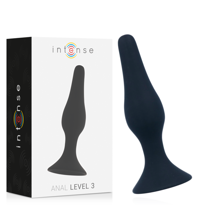 INTENSE - ANAL LEVEL 3 12.5CM NEGRO - Anal - El Arte del Placer