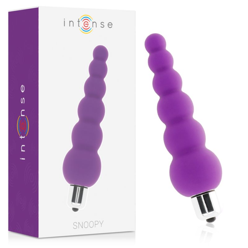 INTENSE - SNOOPY 7 SPEEDS SILICONE LILA - Anal - El Arte del Placer